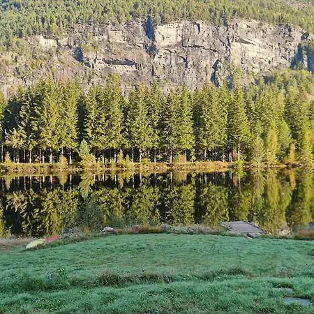 With Dock By Otra In Setesdal *