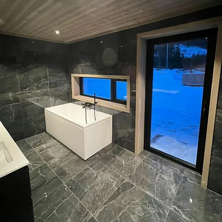 With Dock By Otra In Setesdal Casa de Férias