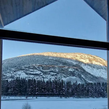 With Dock By Otra In Setesdal Casa de Férias