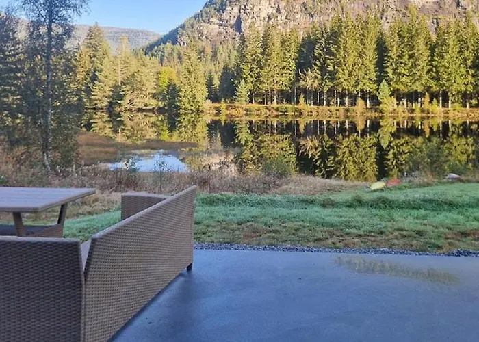 With Dock By Otra In Setesdal
